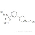 1- (2-cloroetil) -4- [3- (trifluorometil) fenil] piperazina CAS 57061-71-9